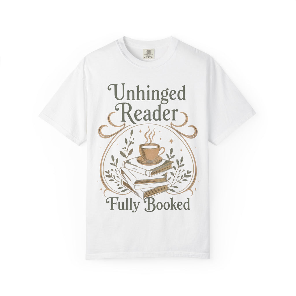 Unhinged Reader T-Shirt — Fully Booked Literary Tee
