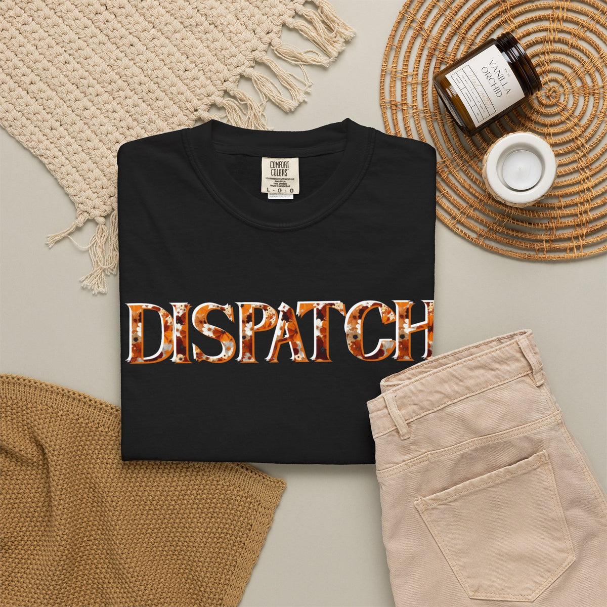 Public Safety Emergency Dispatch Fall Vibes Tee