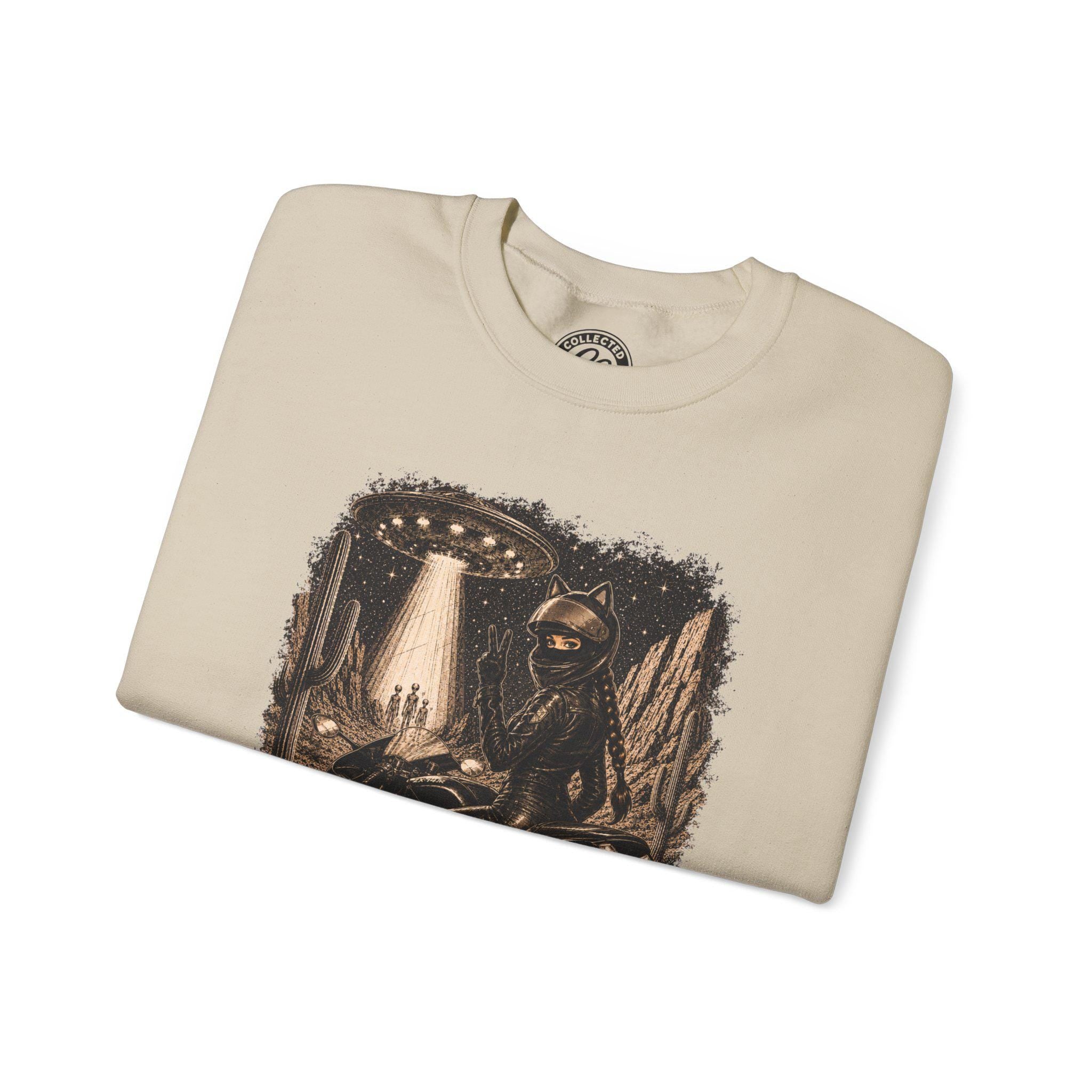Stay Feral Motorcycle Crew Neck Sweat Shirt