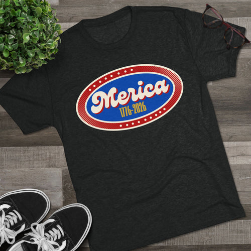 'Merica 1776-2026 Tee — Vintage Patriotic Fourth of July Shirt