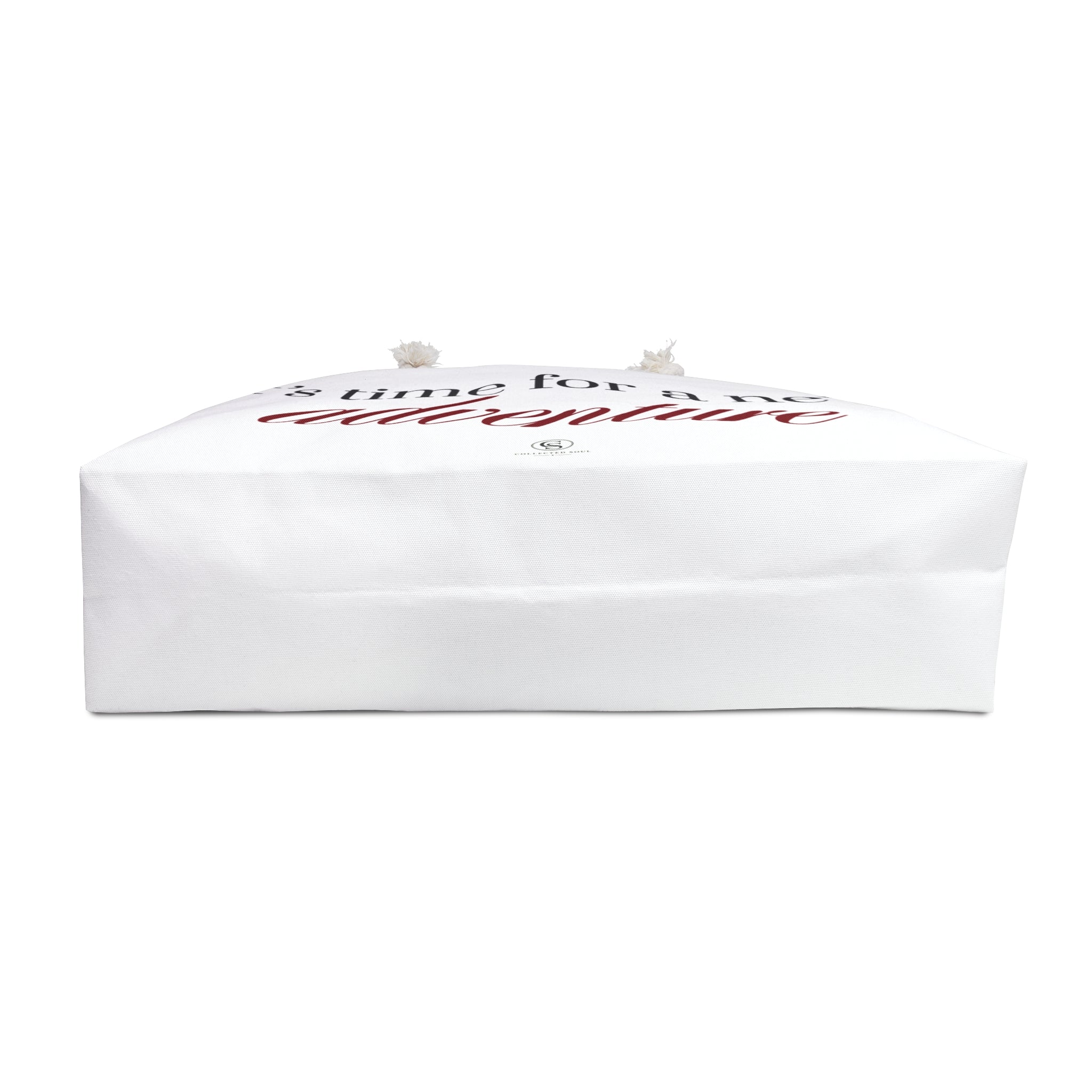 “It's Time for a New Adventure” Weekender Bag — Travel Tote Gift for Weekend Getaways
