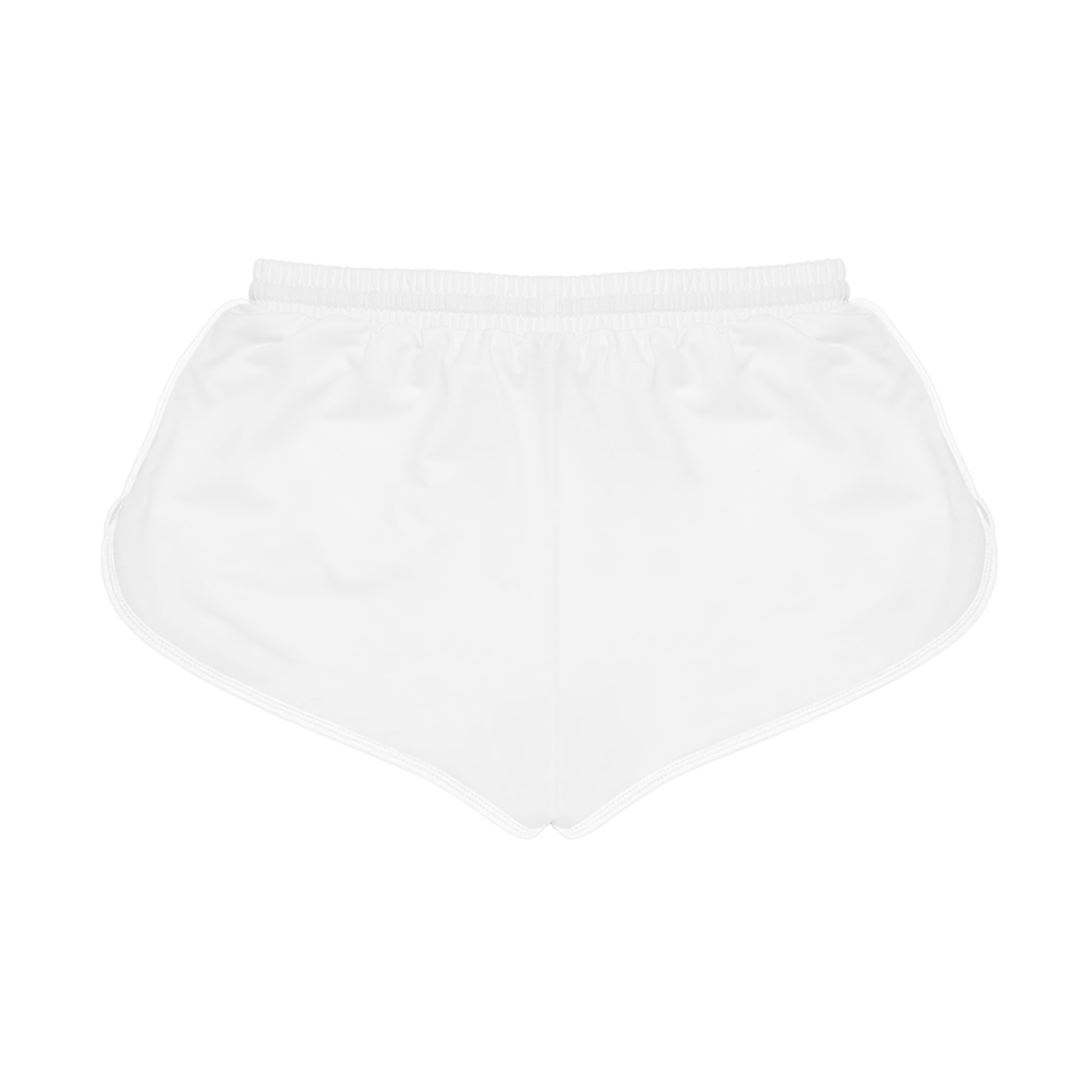 Personalized Bride Relaxed Shorts — White Bridal Party Lounge Shorts