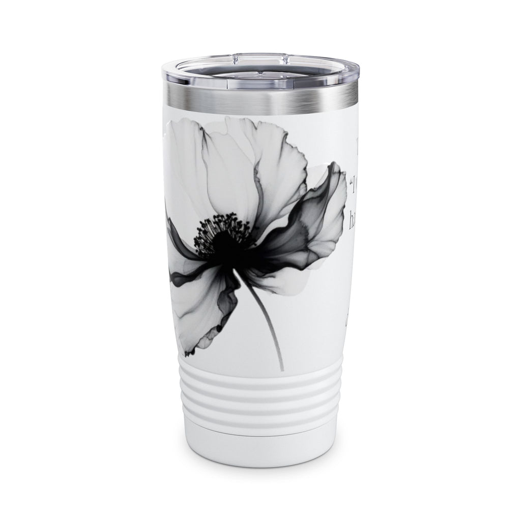 "I Want My Mom" 20oz Tumbler – Floral Ink Poppy Mom Gift