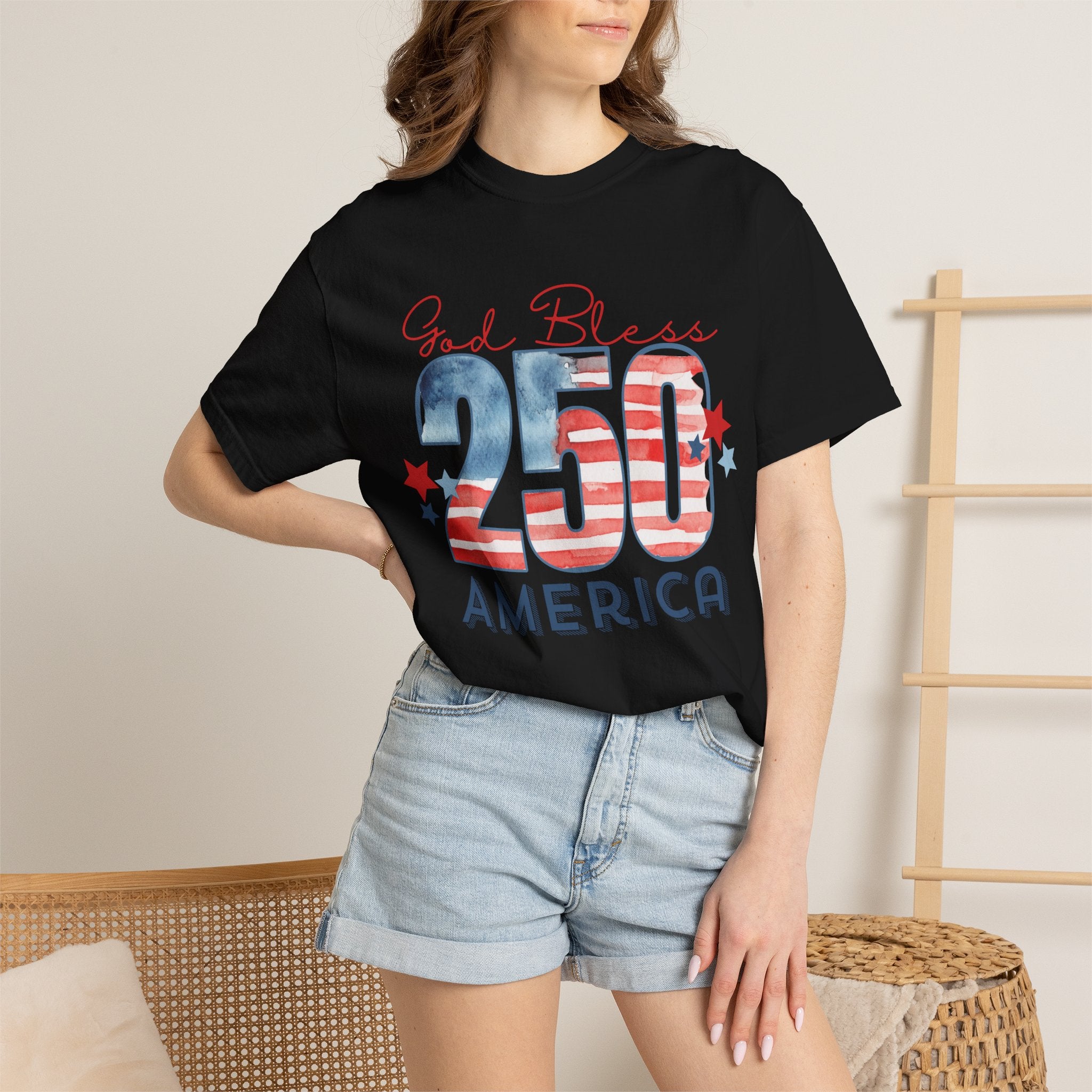 God Bless 250 America T-Shirt