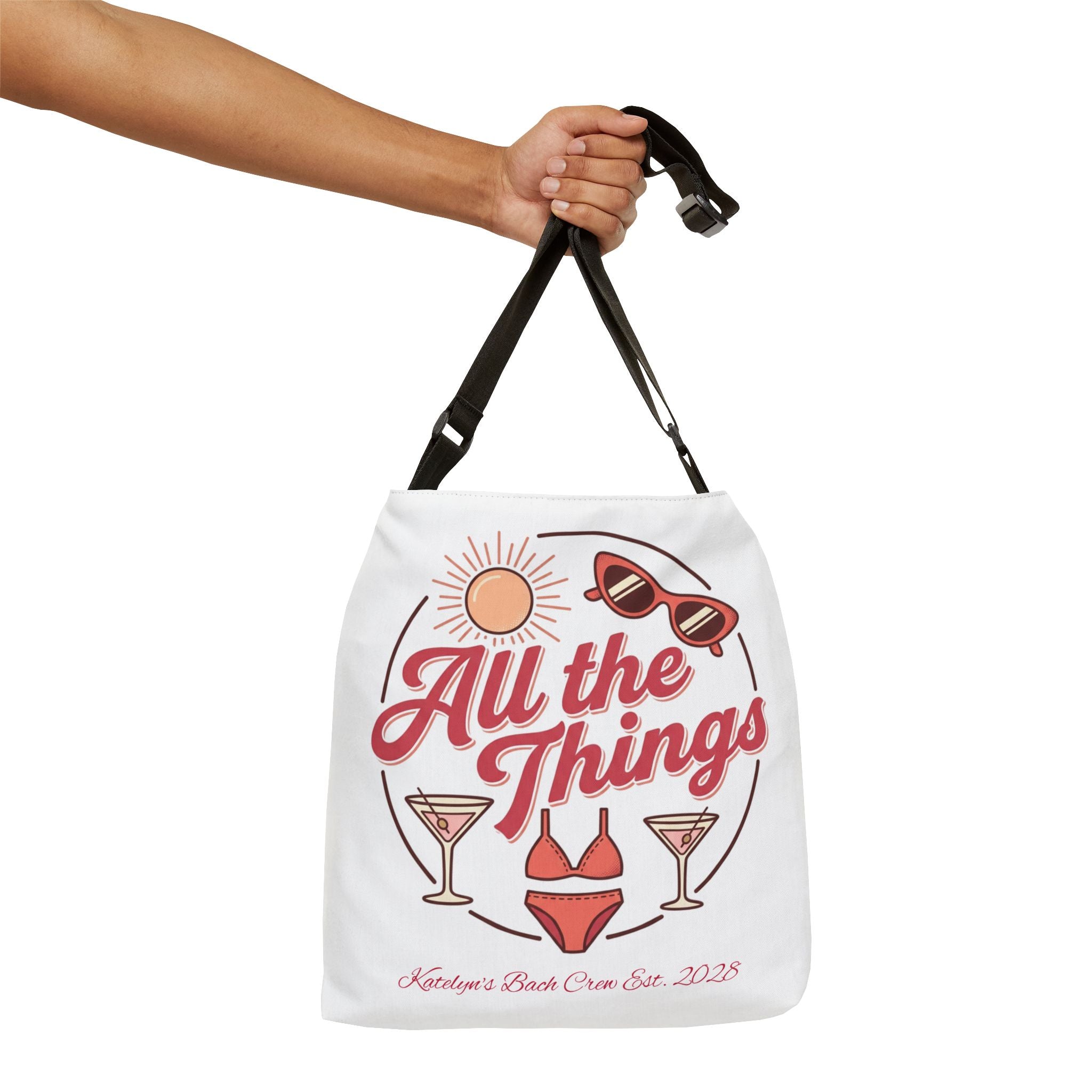 Bachelorette Tote Bag — "All the Things"