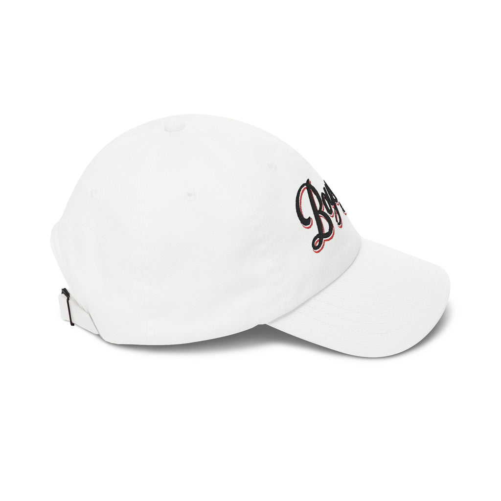 Dad Cap — "Boys Lie" Script Embroidered Baseball Hat