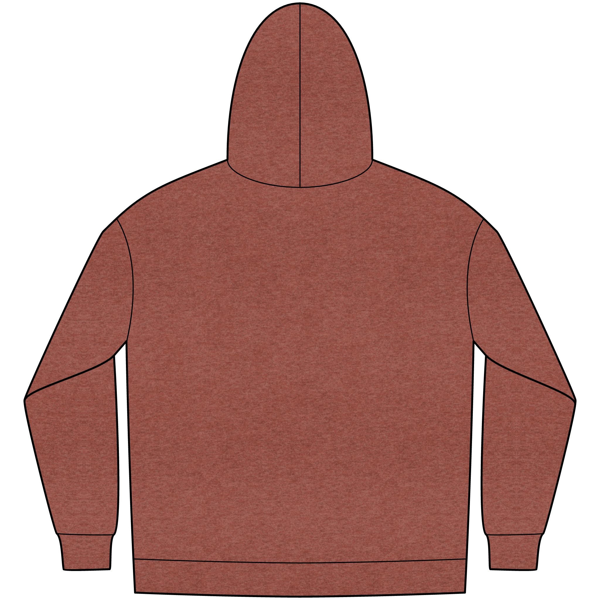 Embroidered Initials Hoodie — Personalized 'TJ' Men's Fleece Hoodie