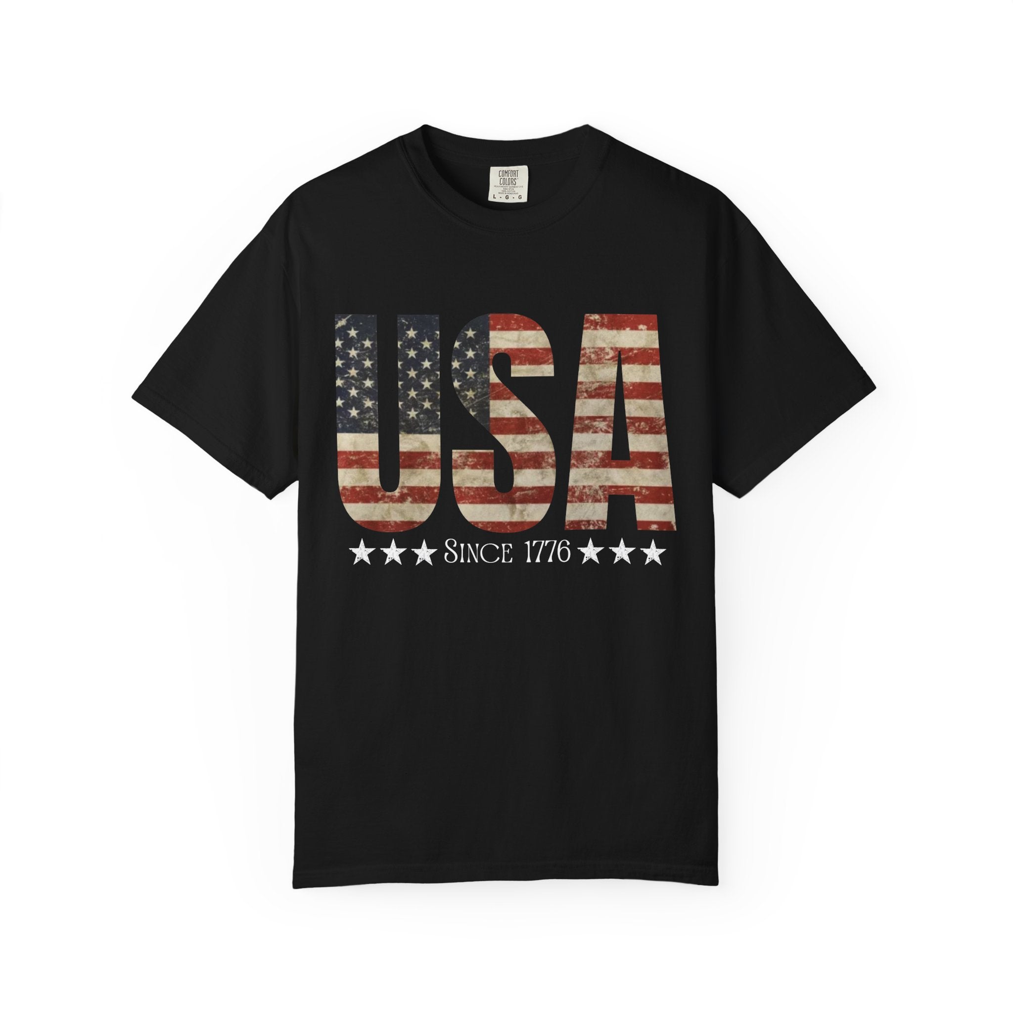 USA Since 1776 Vintage Flag T-Shirt