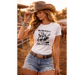 Women's Tee — 'Love It When You Call Me Big Poppa' Cowboy Graphic