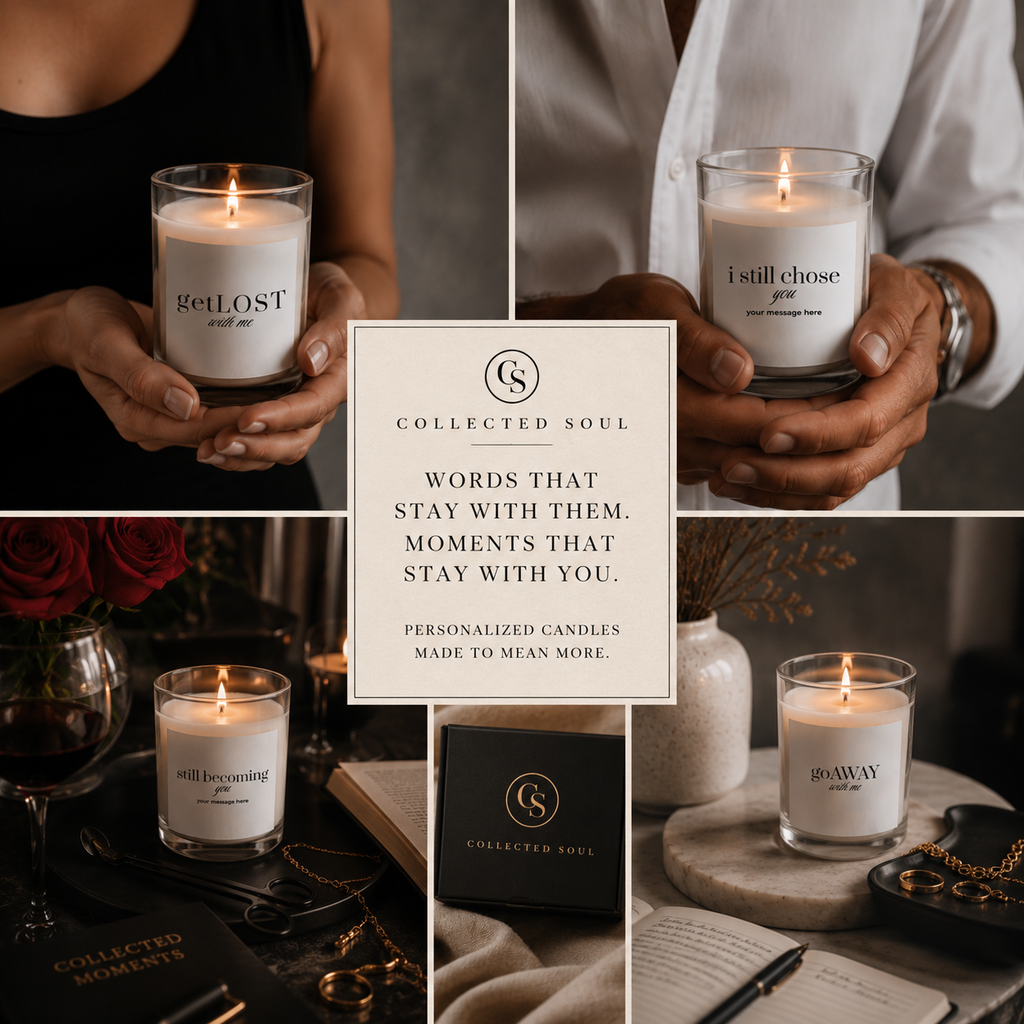 Personalized 'Mr. and Mrs.' Frosted Glass Wedding Candle — 11oz (Custom Name & Date)