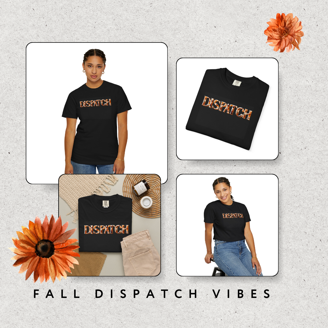Public Safety Emergency Dispatch Fall Vibes Tee