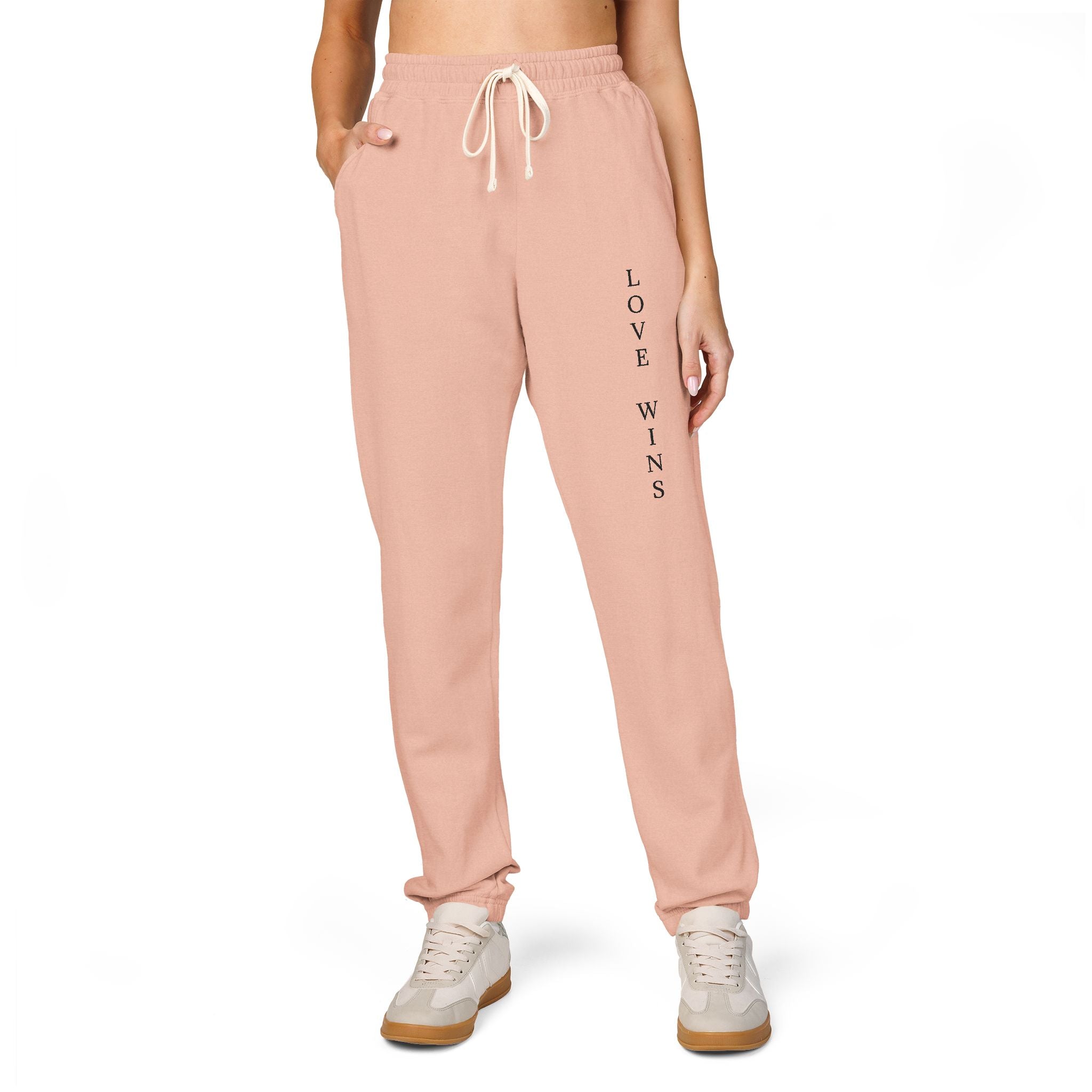 Personalized Embroidered Bridal Sweatpants — Custom Bachelorette & Bridal Shower Loungewear