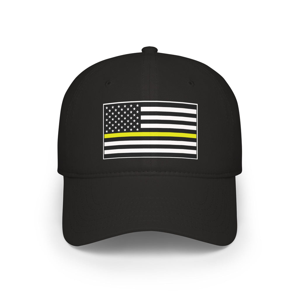 Thin Yellow Line Flag Cap – Low Profile Baseball Hat for First Responders & Supporters