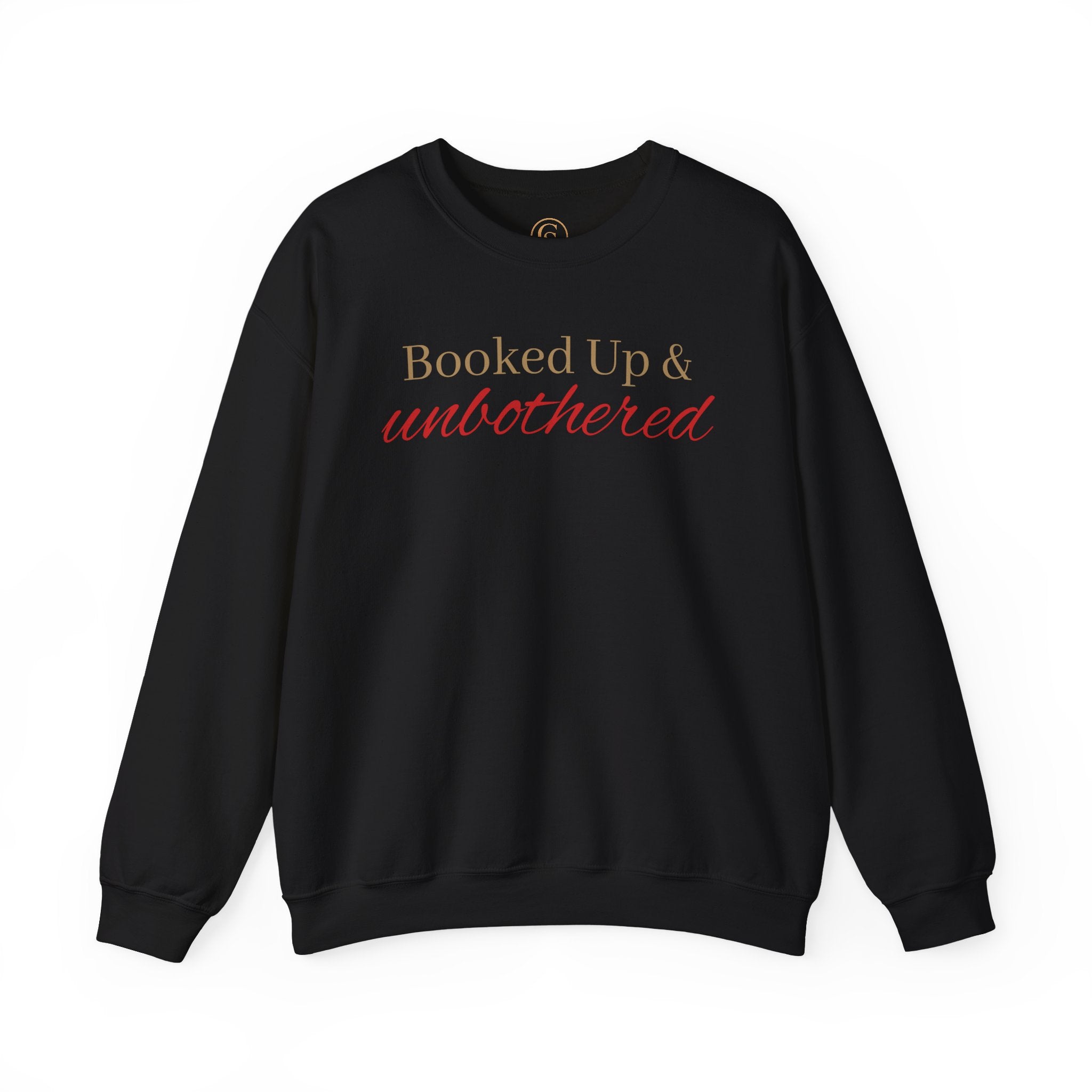 Booked Up & Unbothered Crewneck Sweatshirt