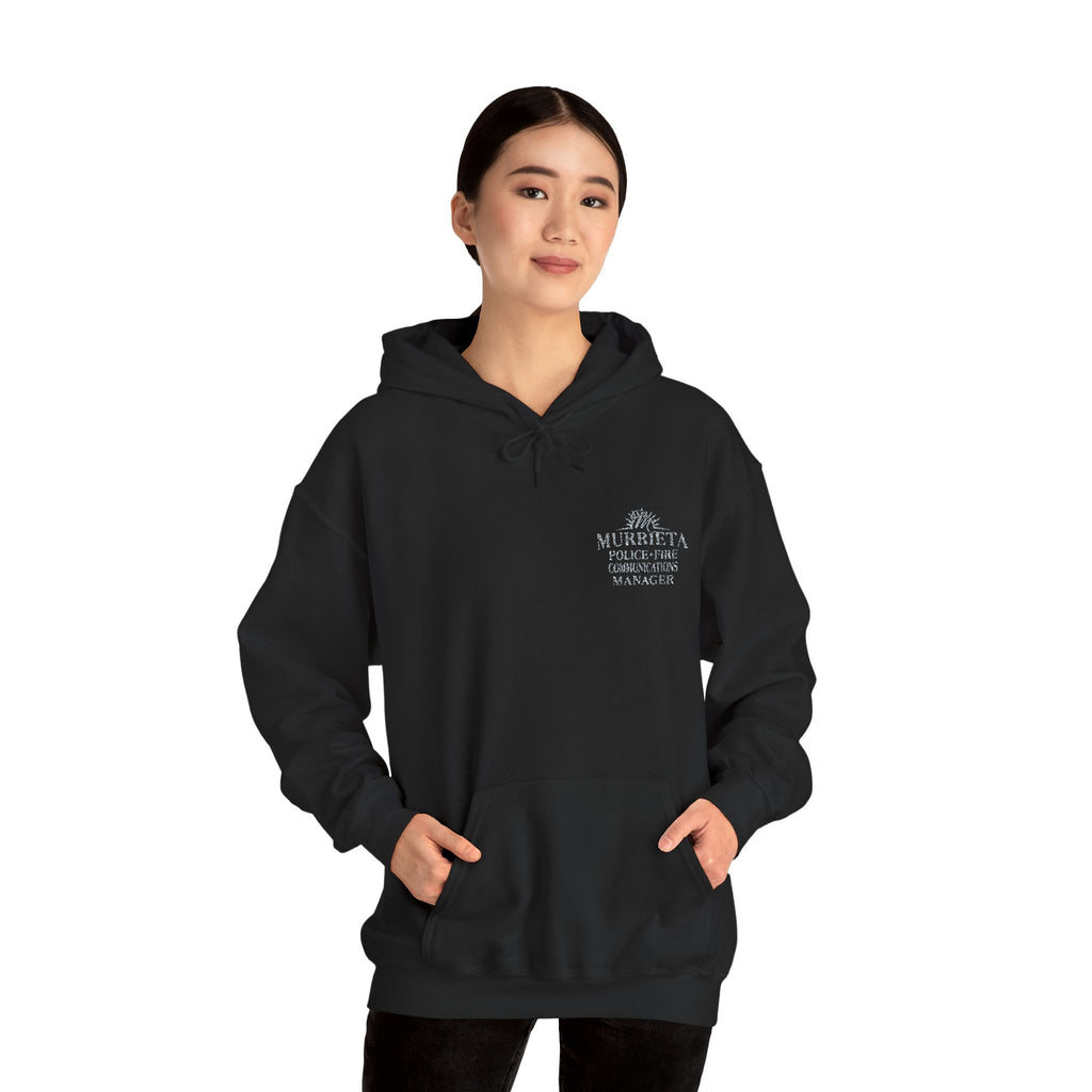 MPD MANAGER Embroirdered Logo Pullover Hoodie