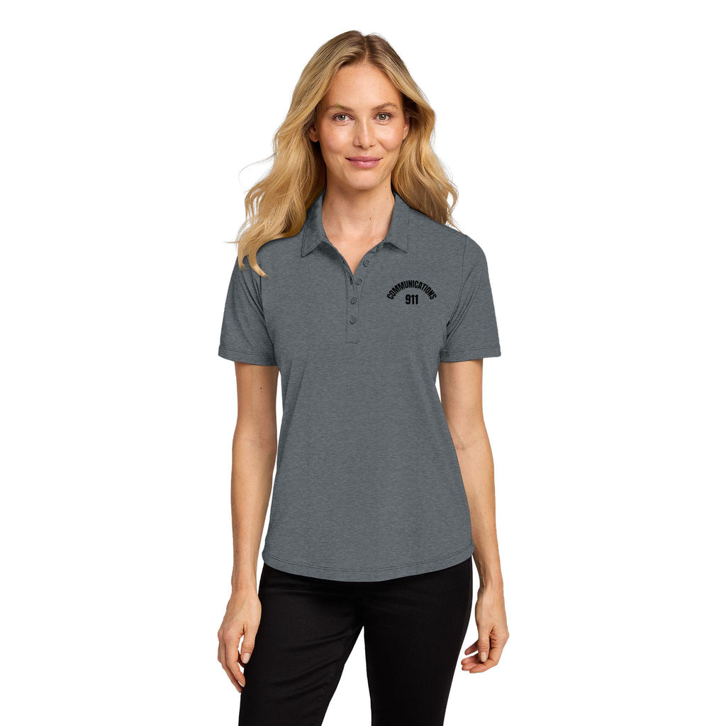 911 Badge Polo | Ladies Short Sleeve Polo Shirt