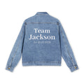 Team Jackson Denim Jacket — Personalized Jean Jacket