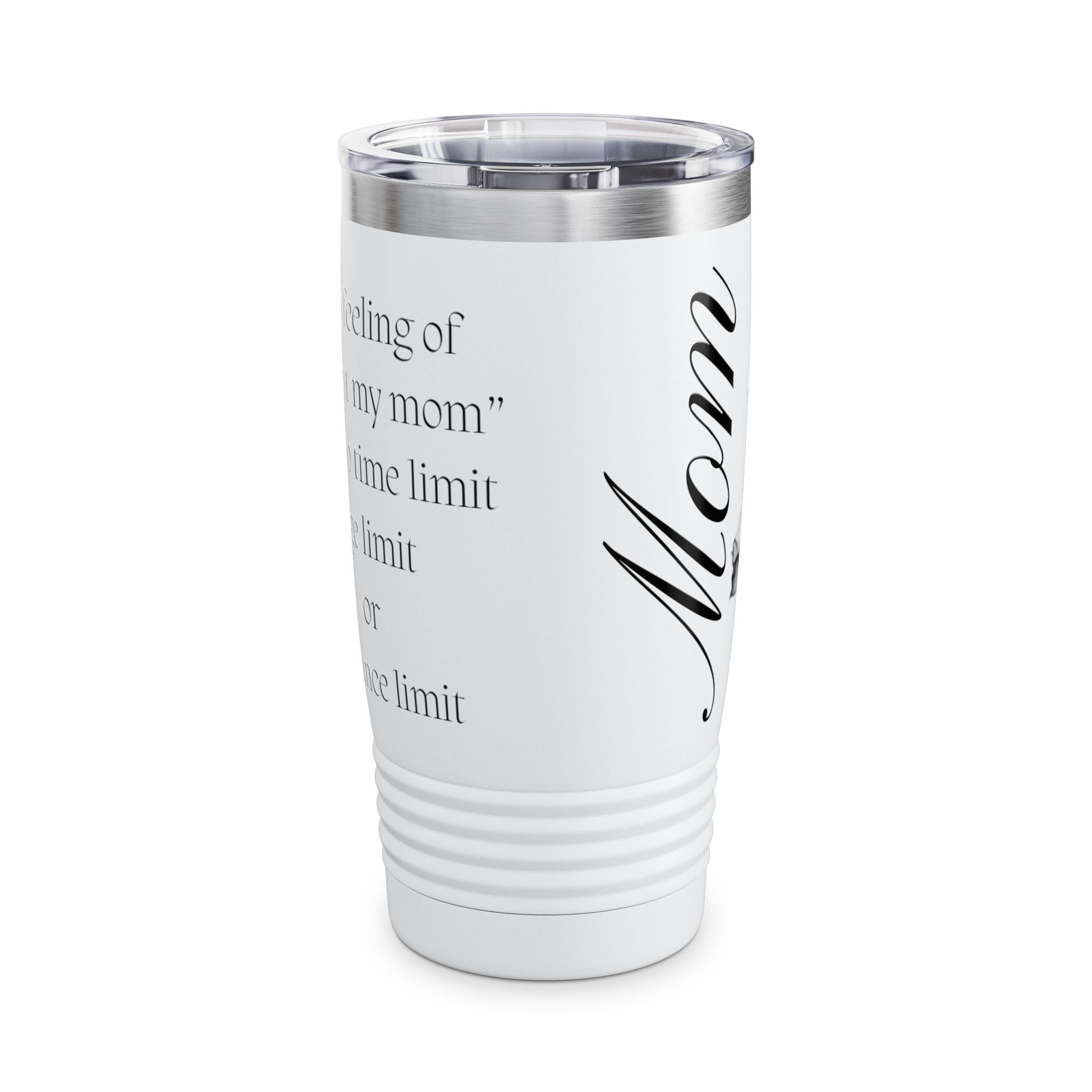 "I Want My Mom" 20oz Tumbler – Floral Ink Poppy Mom Gift