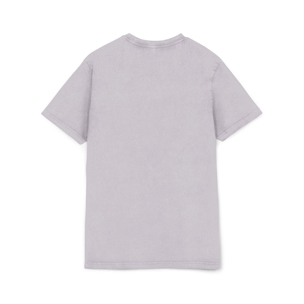 Acid Washed Round Neck Tee