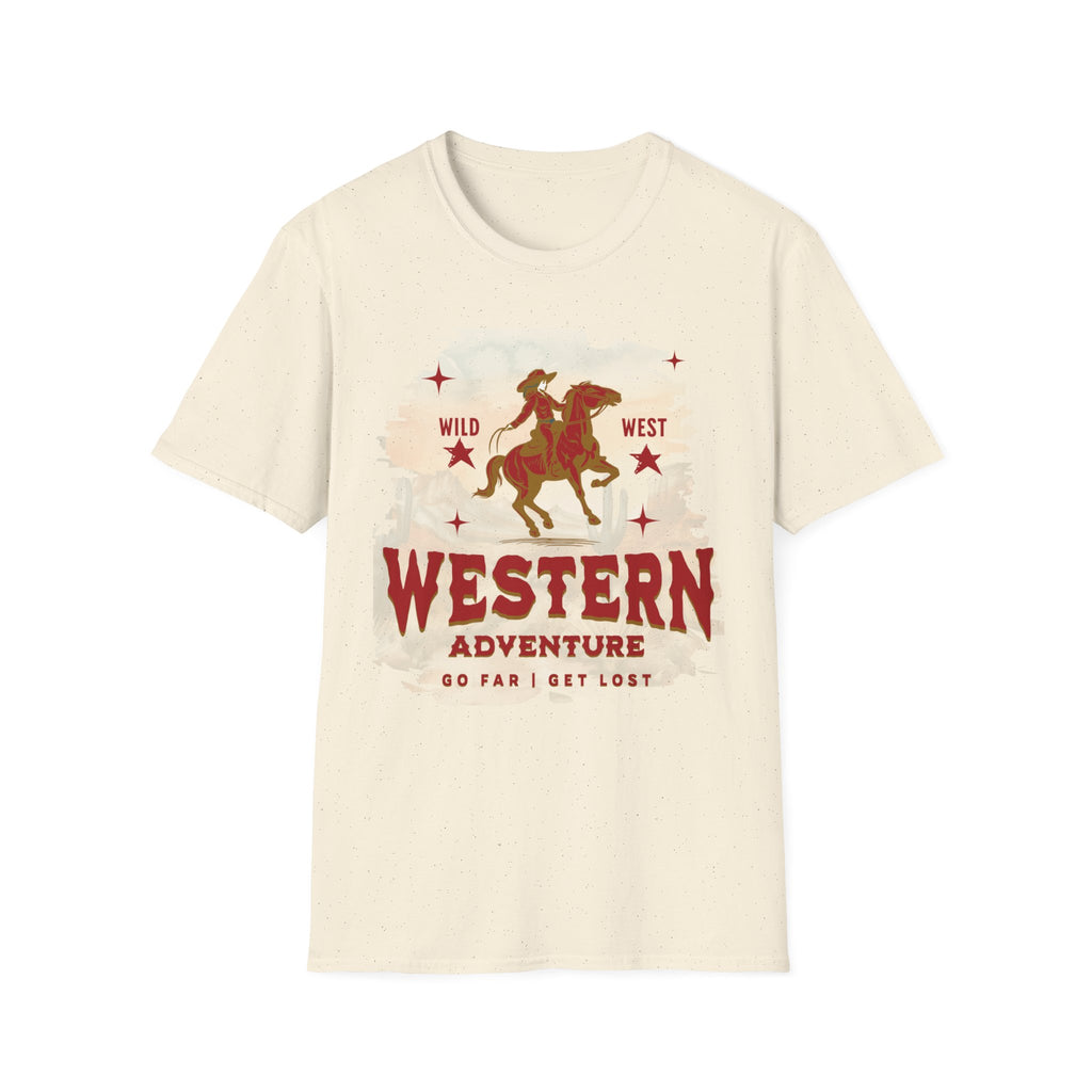 Western Cowgirl T-Shirt — Adventurous Cowgirl Graphic Tee