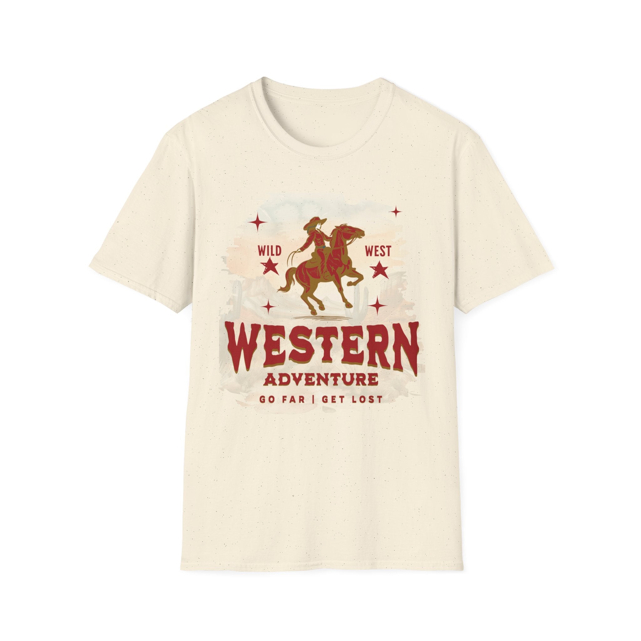 Western Cowgirl T-Shirt — Adventurous Cowgirl Graphic Tee