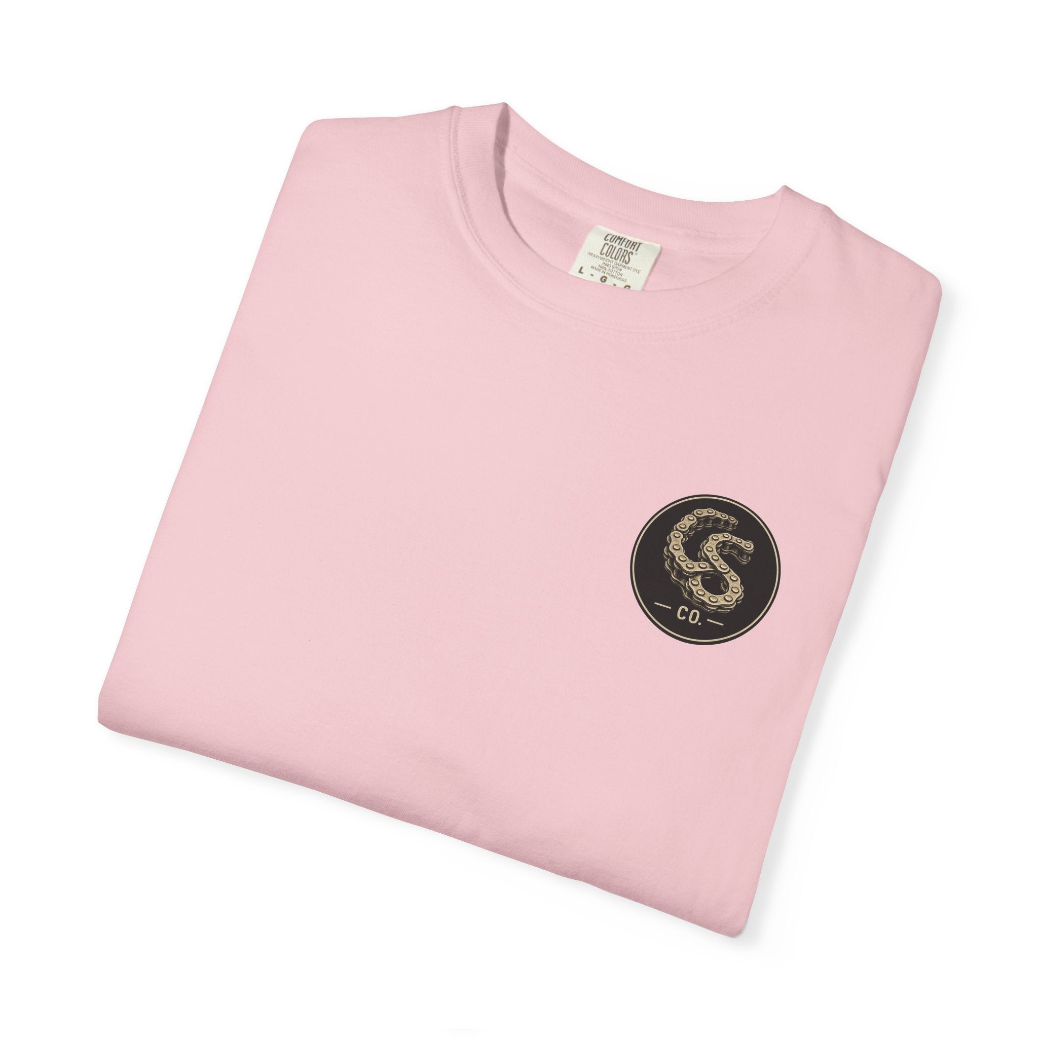 Alien Abduction Motorcycle T‑Shirt — Sci‑Fi Desert Rider Tee