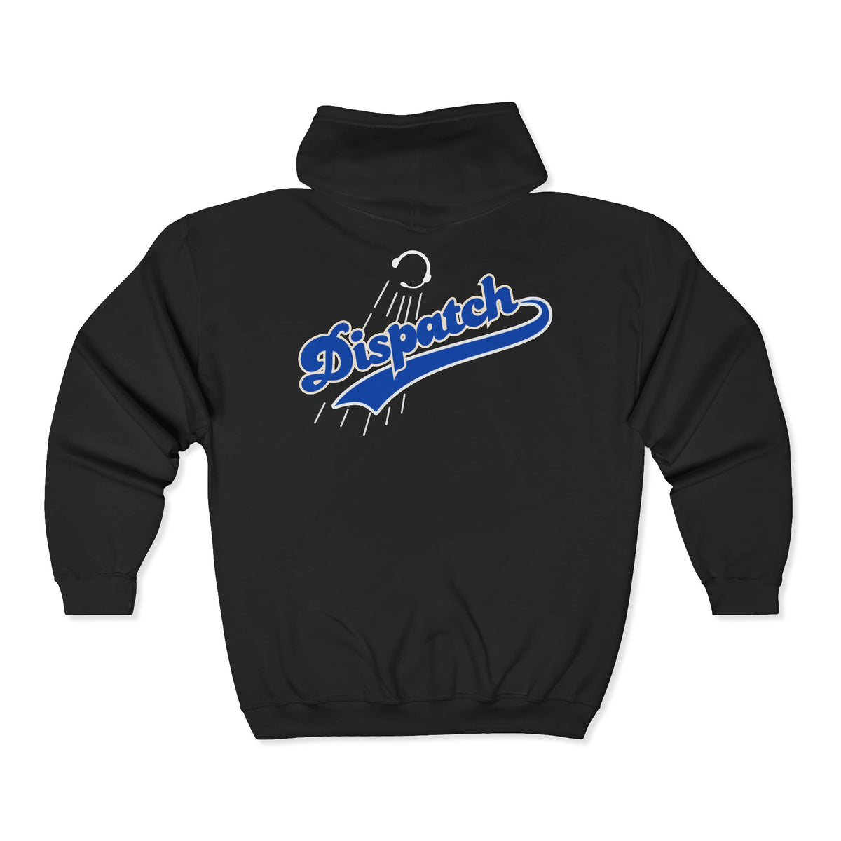 Dispatch 911 Zip-Up Hoodie — Emergency Dispatcher Tribute Jacket