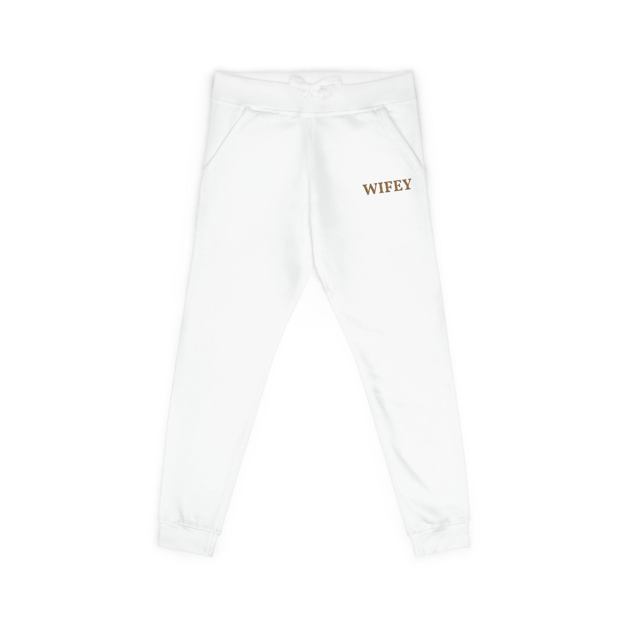 Unisex Fleece Sweatpants (Embroidery)