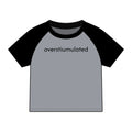 Overstimulated Raglan Baby Tee