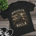 Armadilla Killa skull graphic Tee | Armadillo Route 66 desert illustration