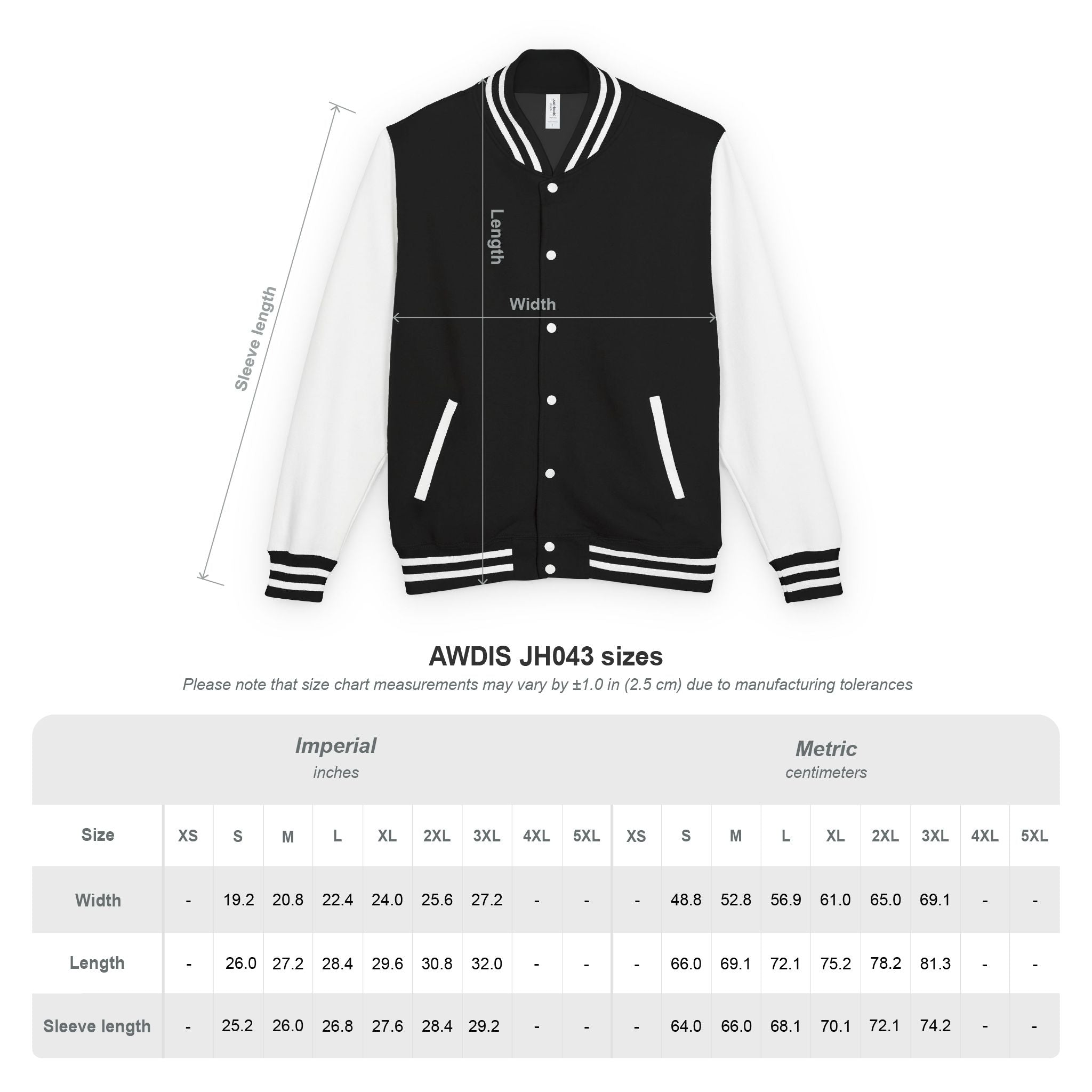 Mrs. Letterman Jacket — 'Til Death Skeleton Heart Hands Varsity Jacket