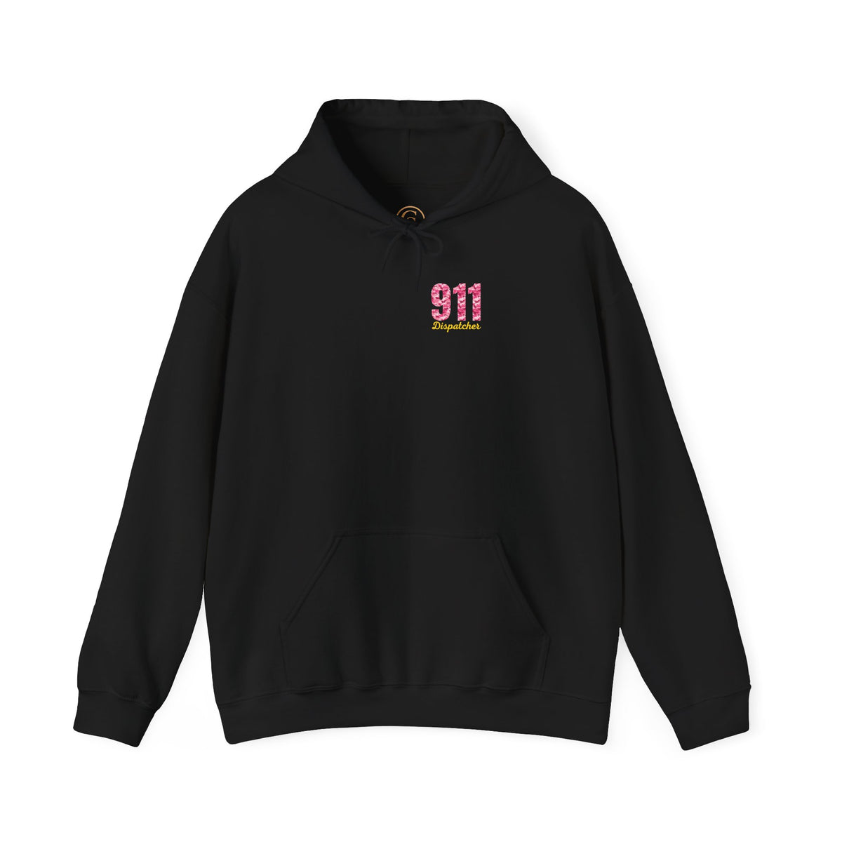 911 Dispatcher Hoodie — Pink Camo Emergency Dispatcher Gift
