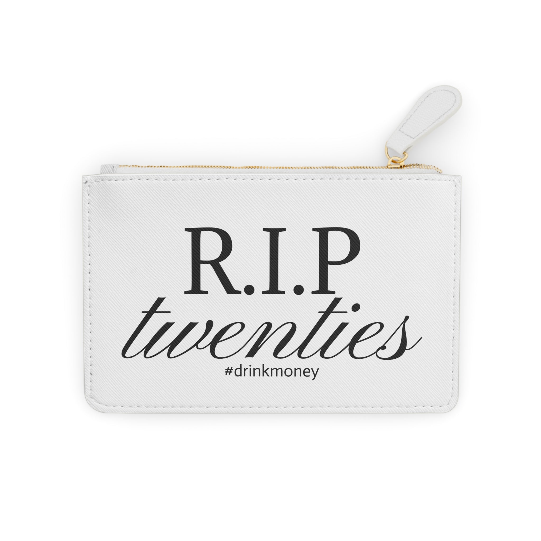 Mini Clutch — "R.I.P Thirties" Kiss Print