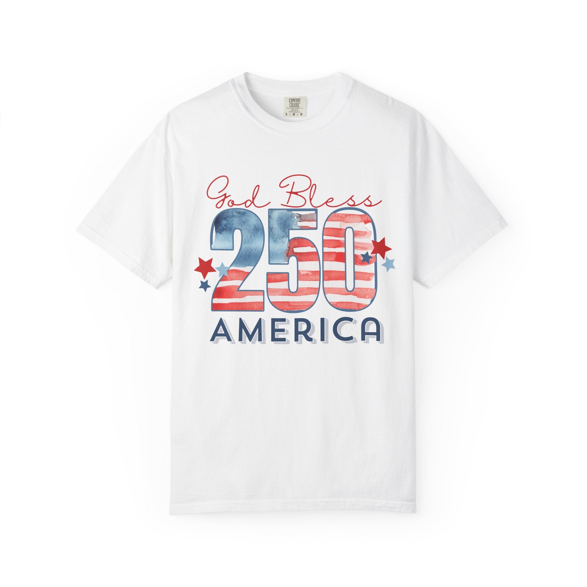 God Bless 250 America T-Shirt