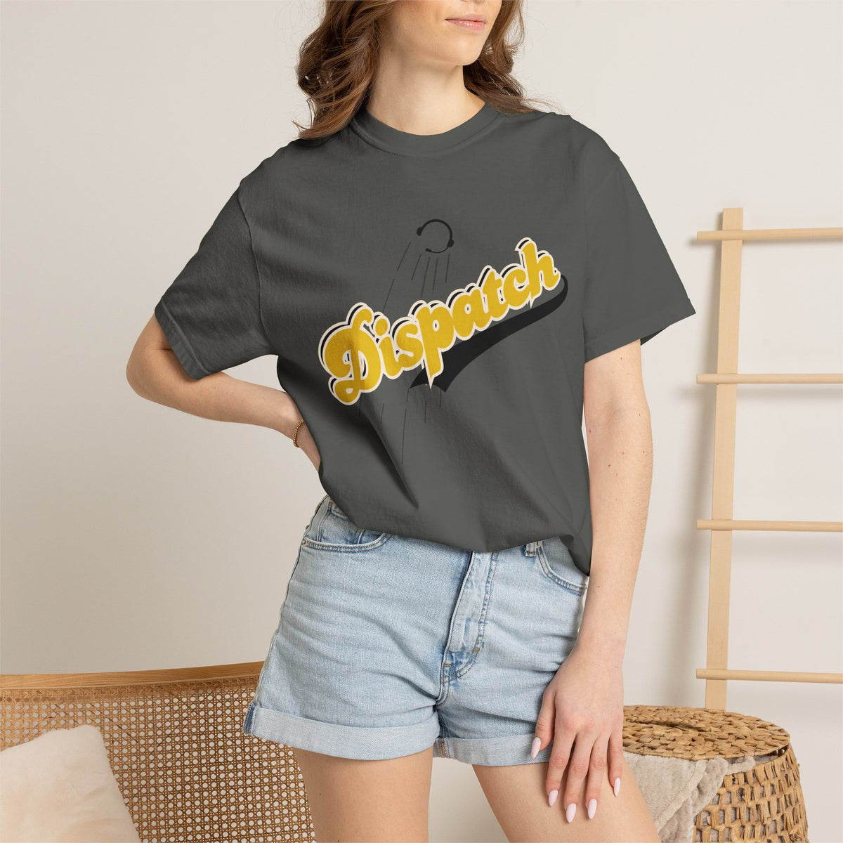 911 Dispatcher Baseball Tee — Nostalgic Team Spirit T-Shirt