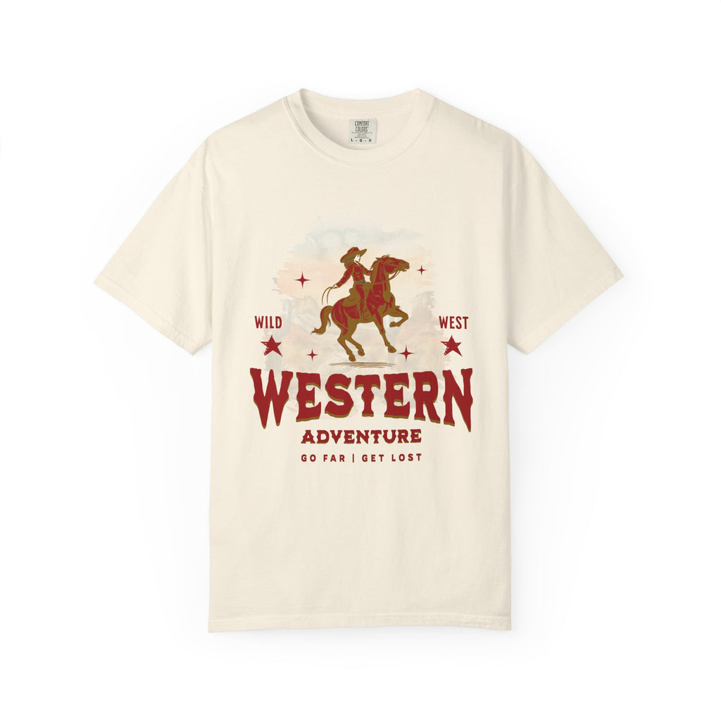 Retro Western Adventure T-shirt — Adventure Graphic Tee