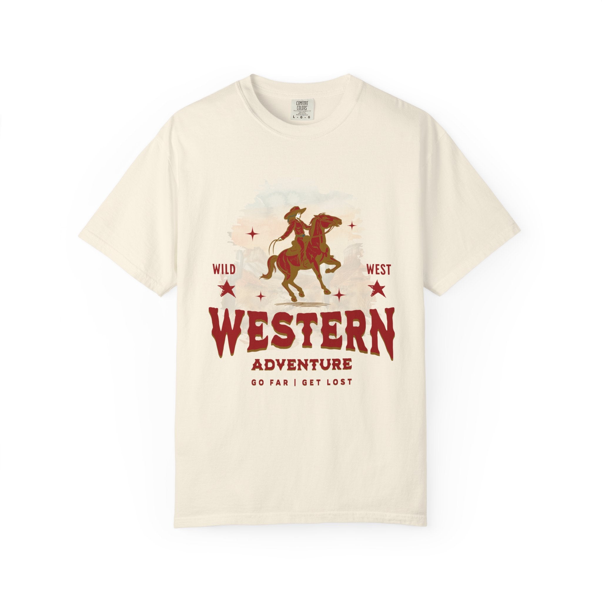 Retro Western Adventure T-shirt — Adventure Graphic Tee