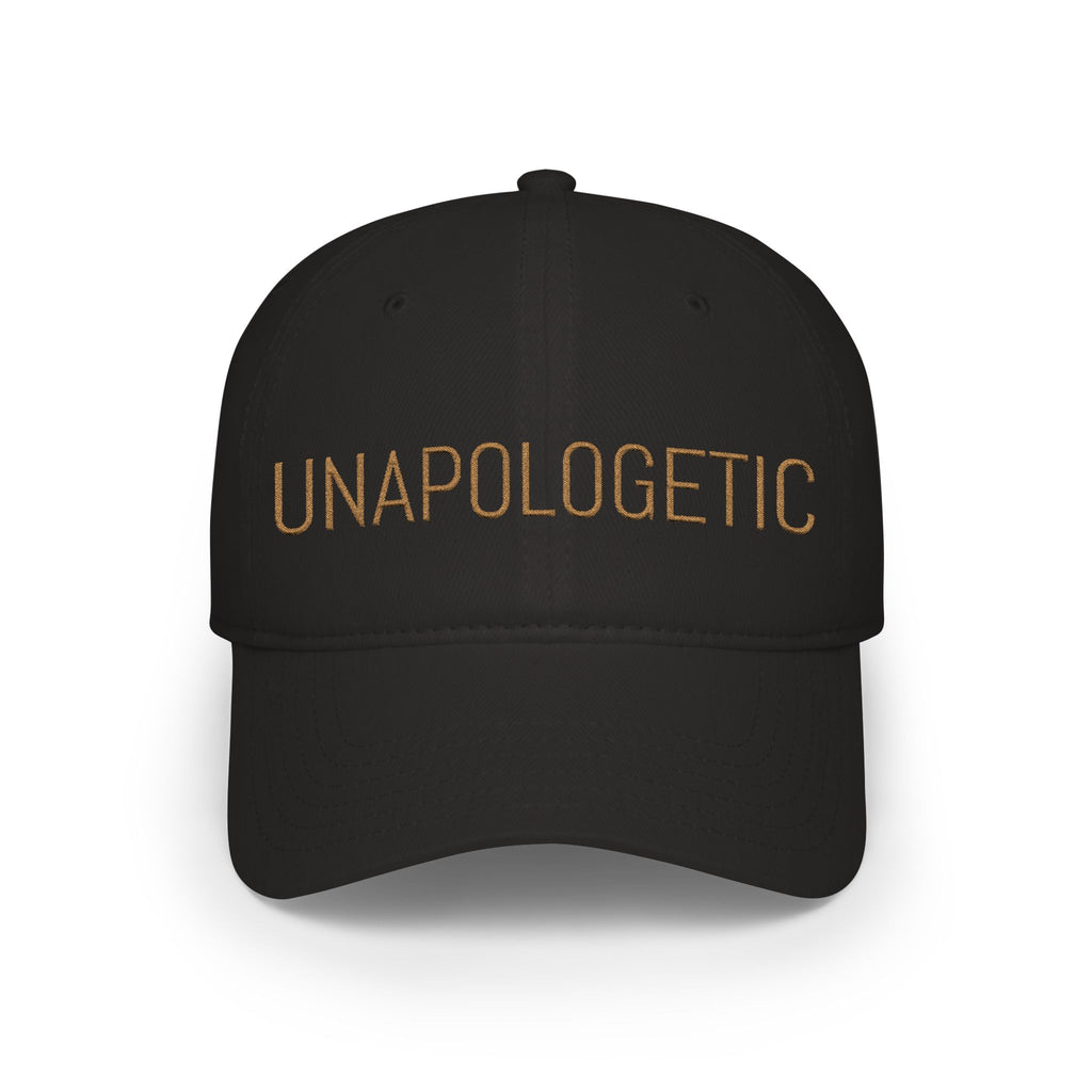 Unapologetic Embroidered Baseball Cap — Bold Statement Low Profile Hat