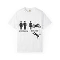 Problem Solved Motorcycle Graphic Tee