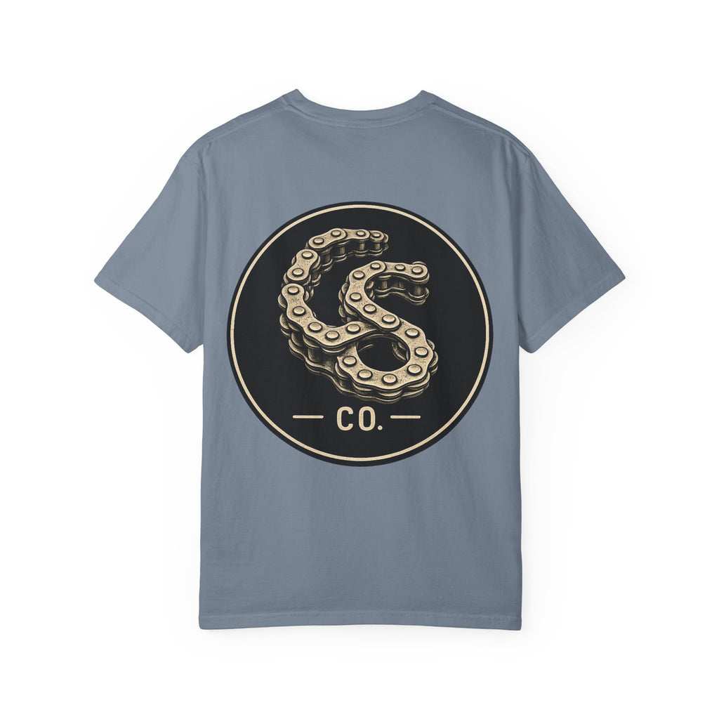 Collected Soul Chain Link Co. Vintage Bike Chain Logo T‑Shirt