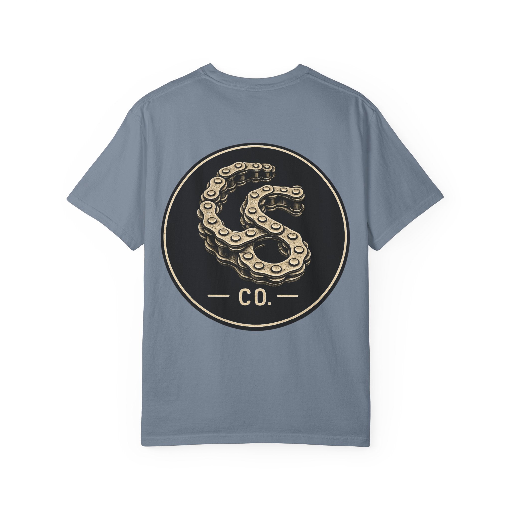 Collected Soul Chain Link Co. Vintage Bike Chain Logo T‑Shirt