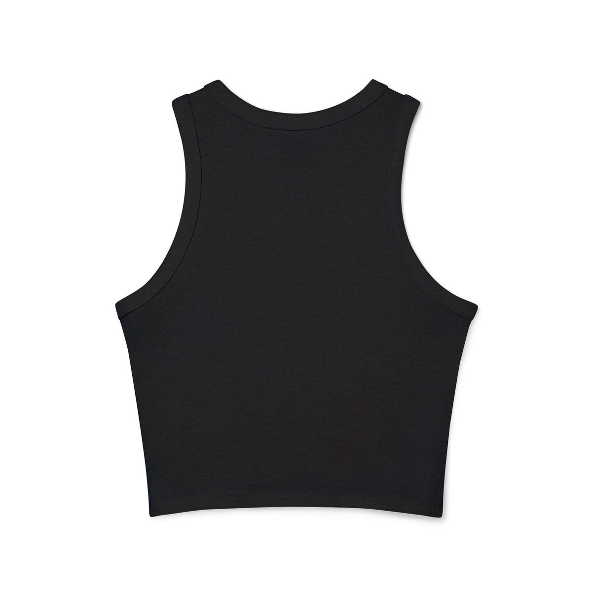 Overthinker Racer Tank Top — Women's Micro Rib Cropped Tank