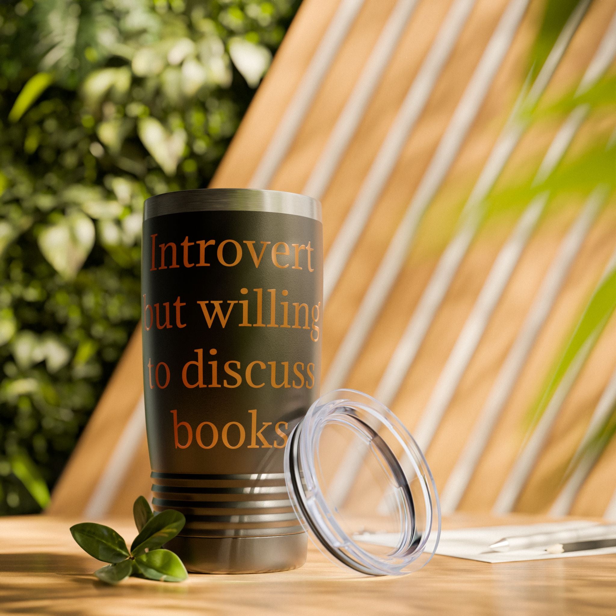 Introvert But Willing To Discuss Books 20oz Tumbler