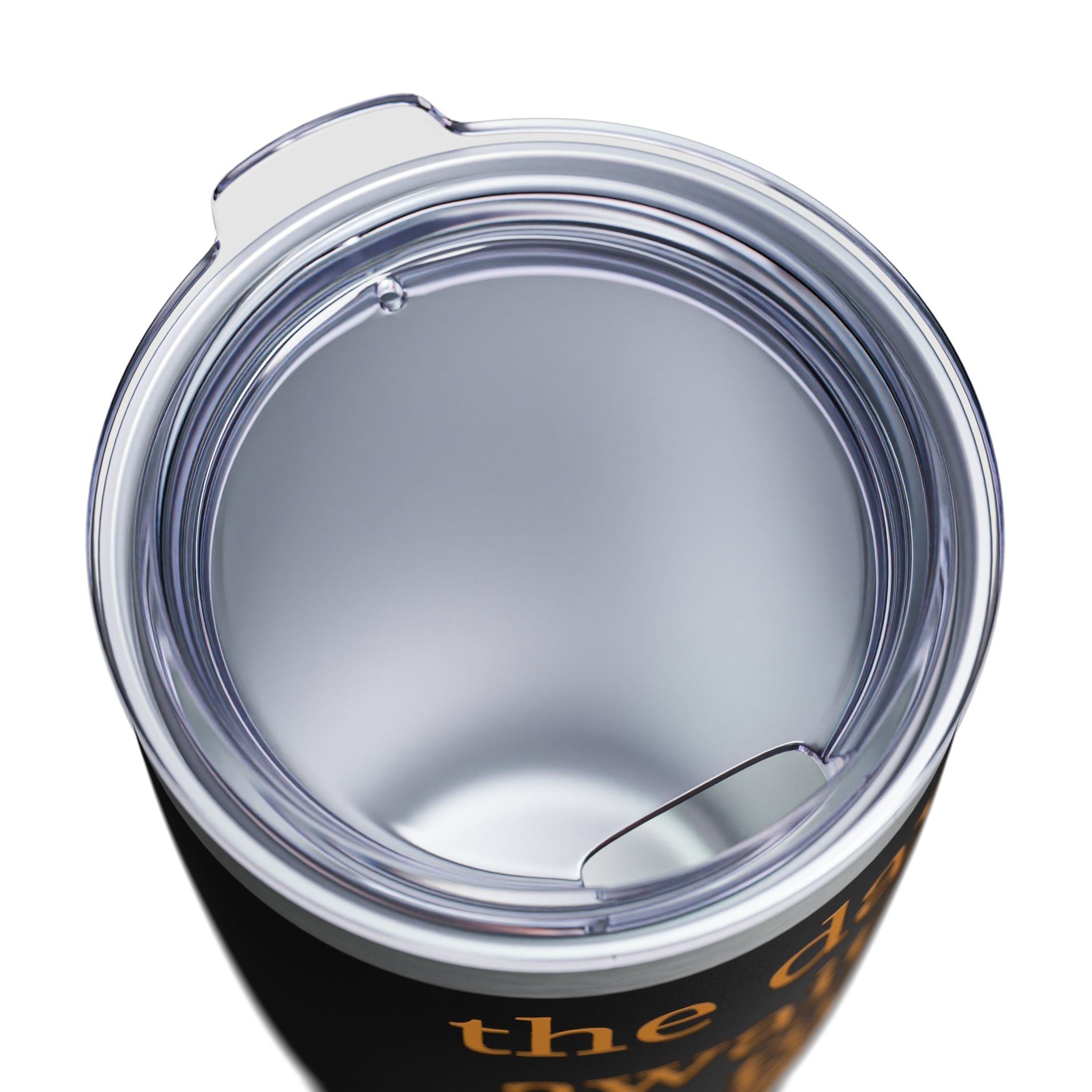 20oz Ringneck Tumbler — "The Day Awaits But First Coffee" Insulated Travel Cup