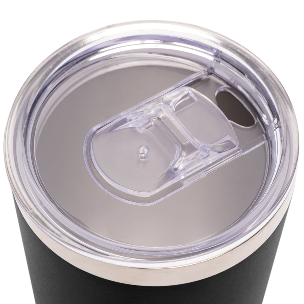 Booked Up & Caffeinated Tumbler — 22oz Insulated Travel Cup for Book Lovers