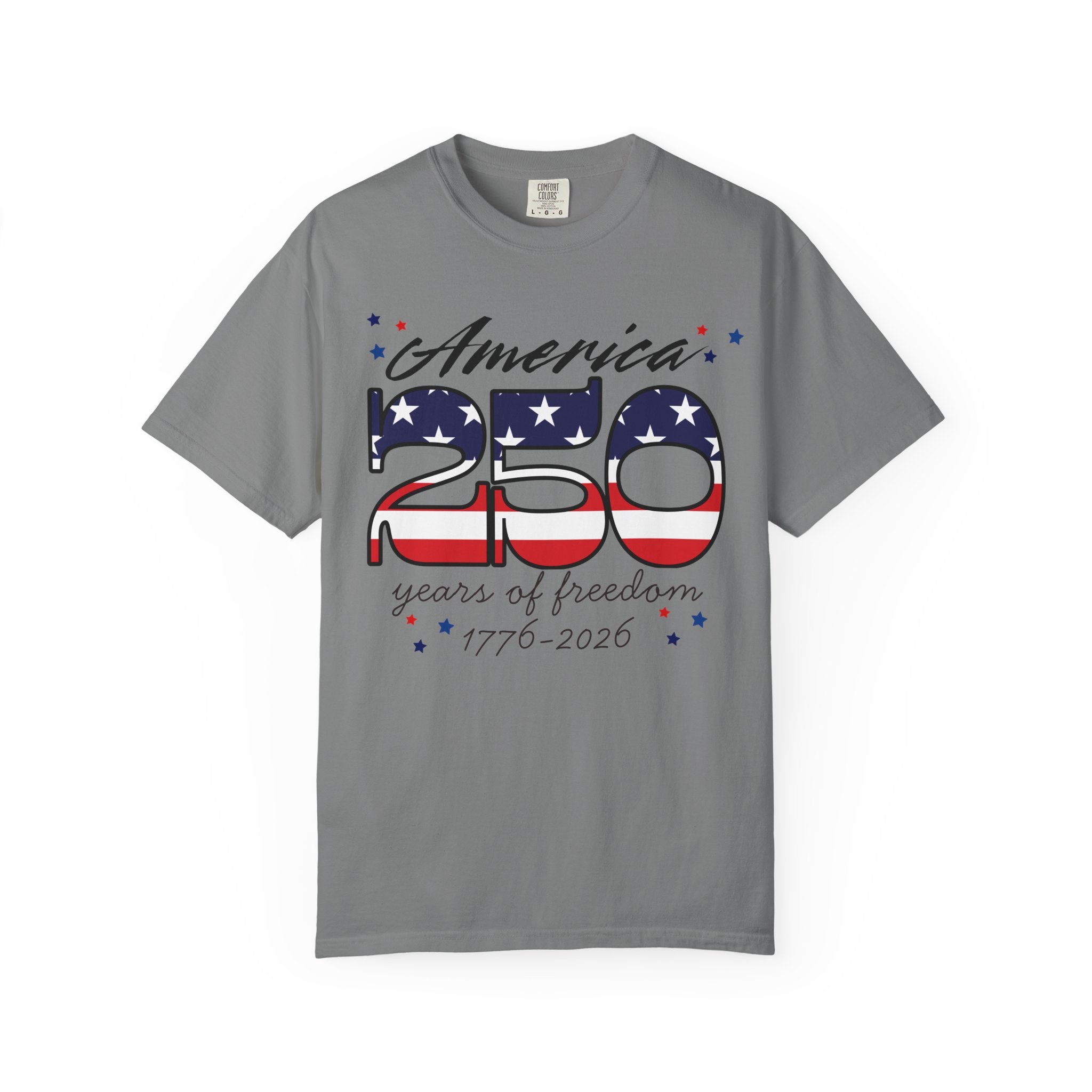 America 250 years of freedom T-Shirt | 1776-2026 American Flag Patriotic