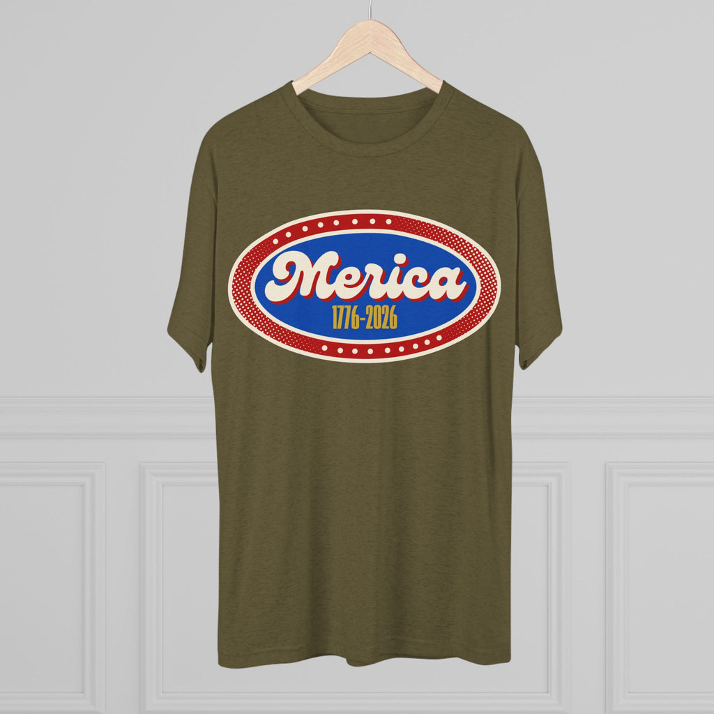 'Merica 1776-2026 Tee — Vintage Patriotic Fourth of July Shirt