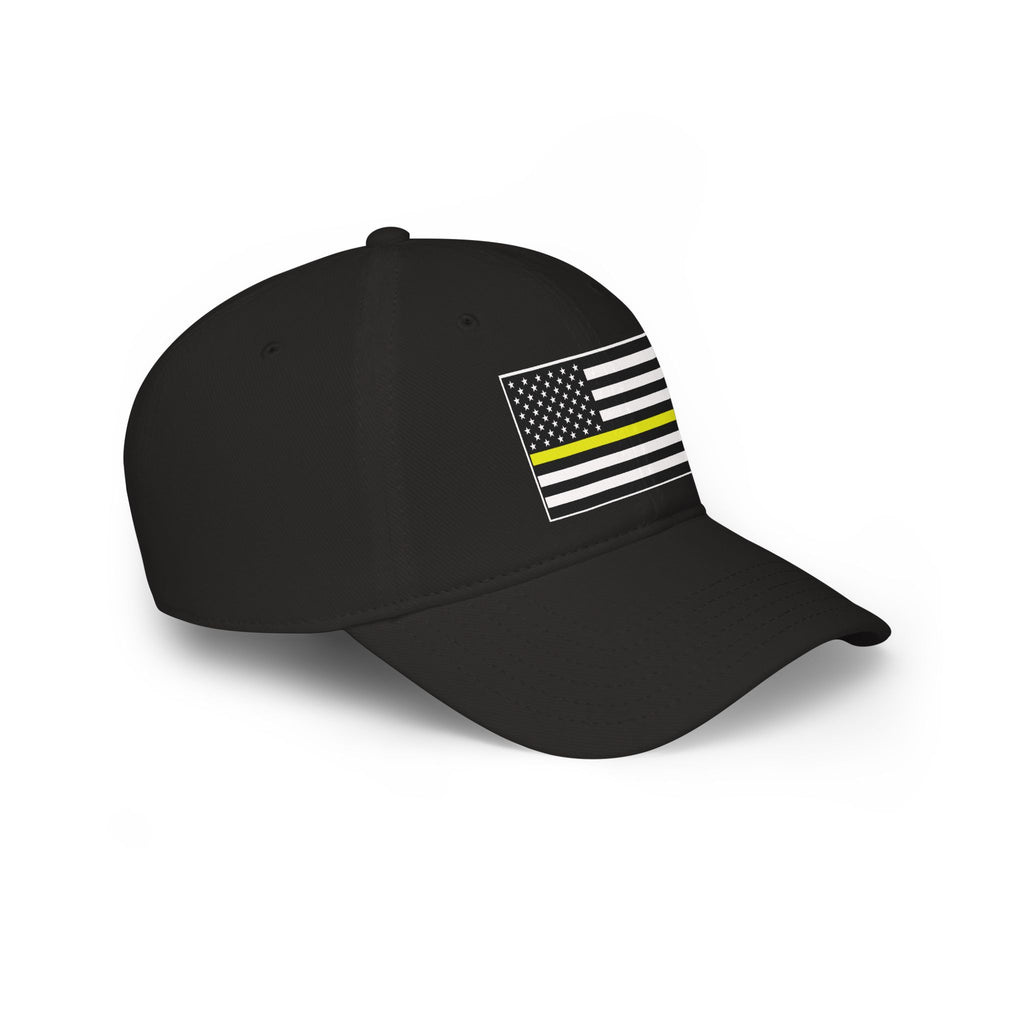 Thin Yellow Line Flag Cap – Low Profile Baseball Hat for First Responders & Supporters