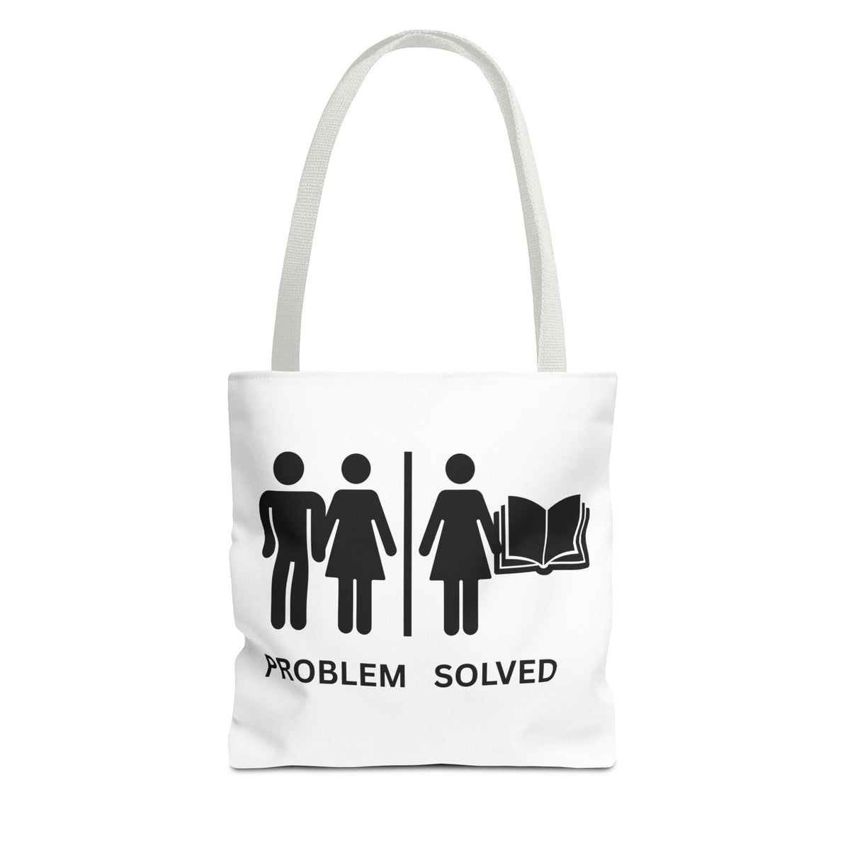 Tote Bag — Problem Solved Book Lover Tote