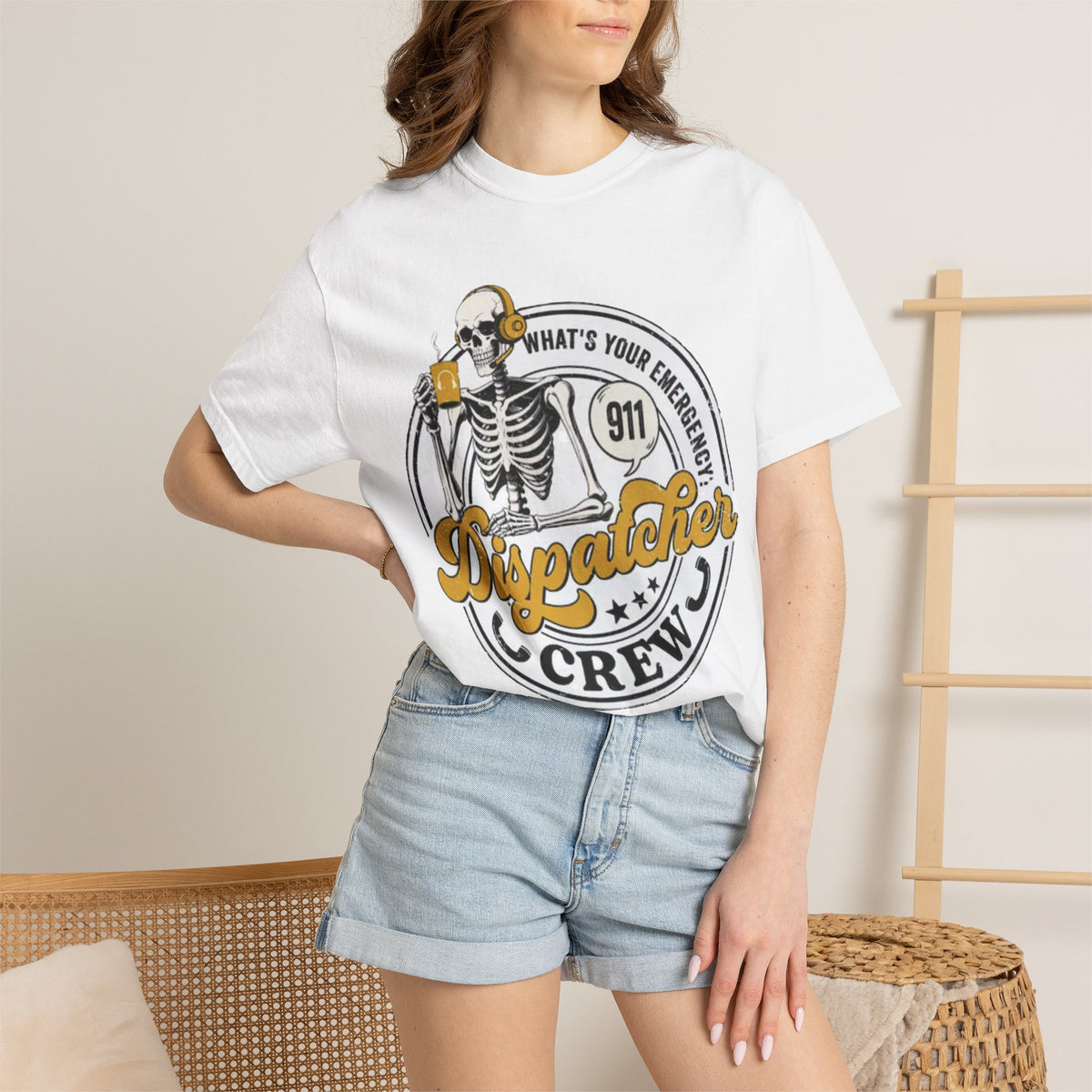 911 Dispatch Crew T-Shirt — Emergency Dispatcher Tee